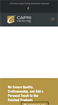 Mobile Screenshot of capricontractors.com